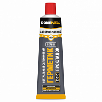 DONEWELL Герметик прокладок авто нейтральный высокотемпературный силиконовый серый DGT-215 180г